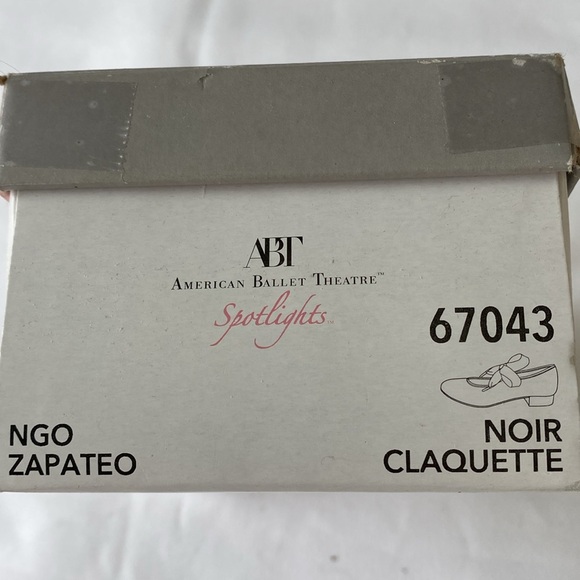 ABT Spotlights Ballet Tap Shoes Child  Size 7 - Picture 6 of 10